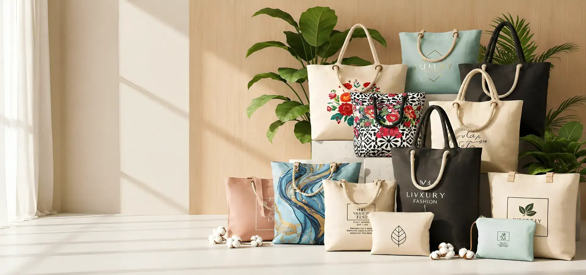 Cotton Bags Exporter India — Vadalo Ventures GOTS organic cotton tote bags