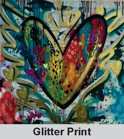 Glitter Print on Bags — sparkle glitter ink printing on bags by Vadalo Ventures India