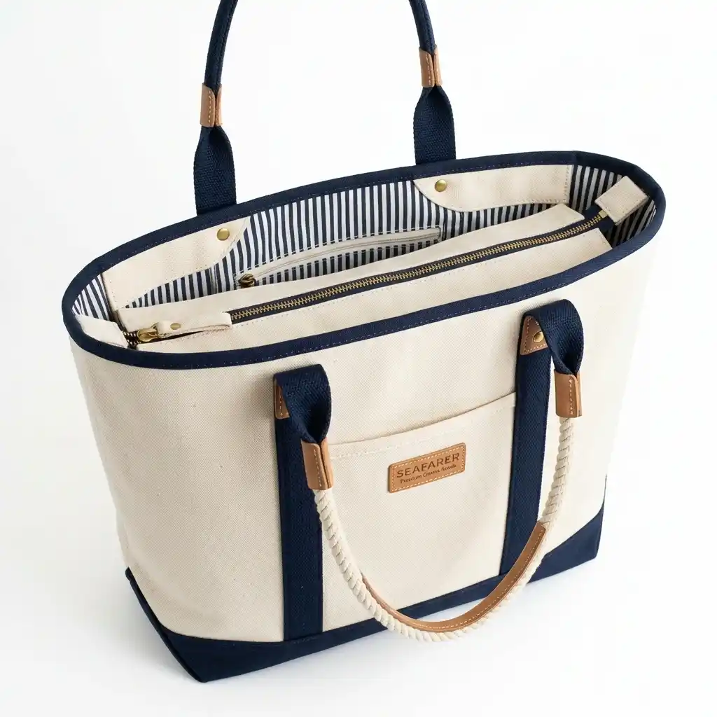Beach Bags Manufacturer India — custom jute and canvas beach bags from Vadalo Ventures