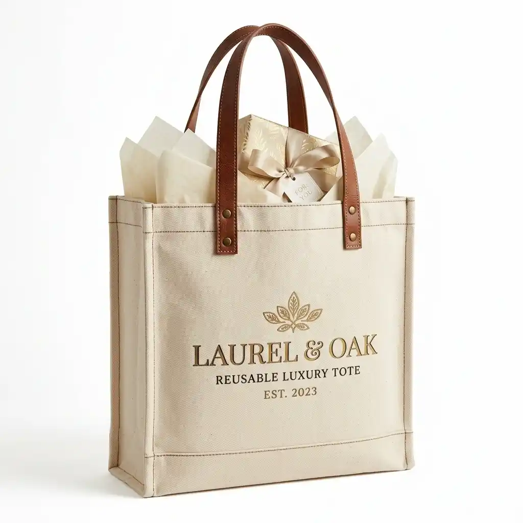 Canvas Gift Bags photo 3