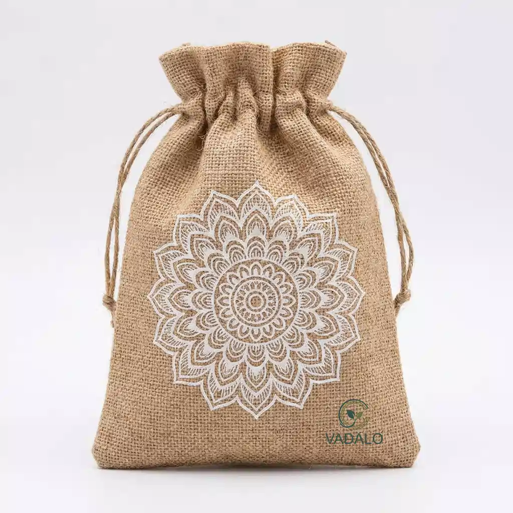 Jute Drawstring Bags photo 4