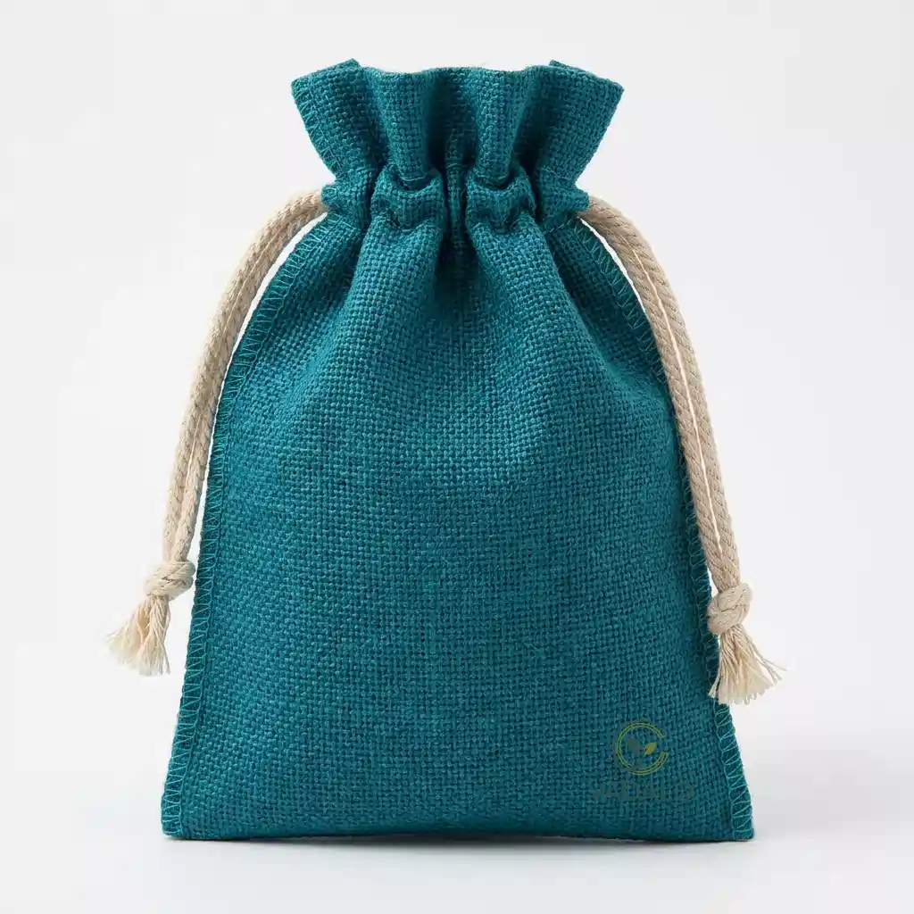 Jute Drawstring Bags photo 9