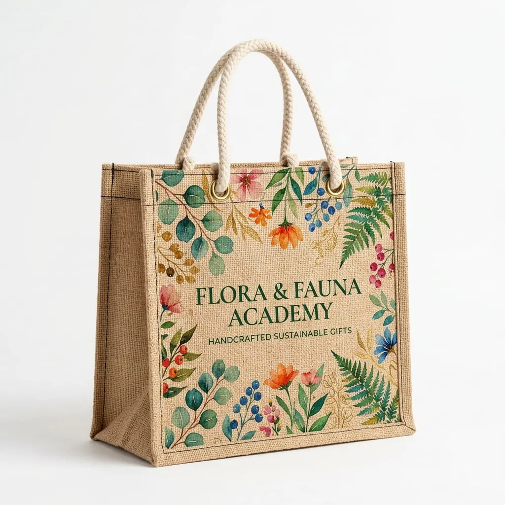 Jute Gift Bags photo 7