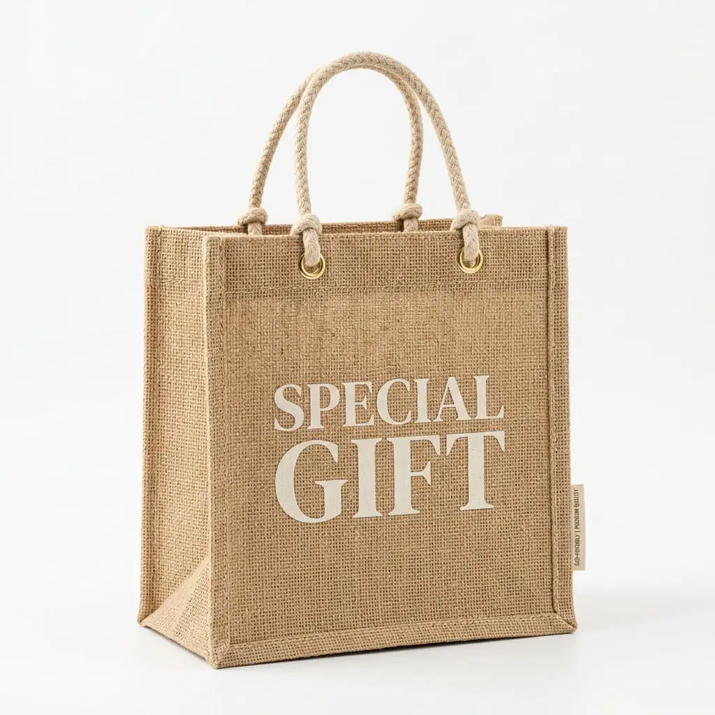 Jute Gift Bags photo 8