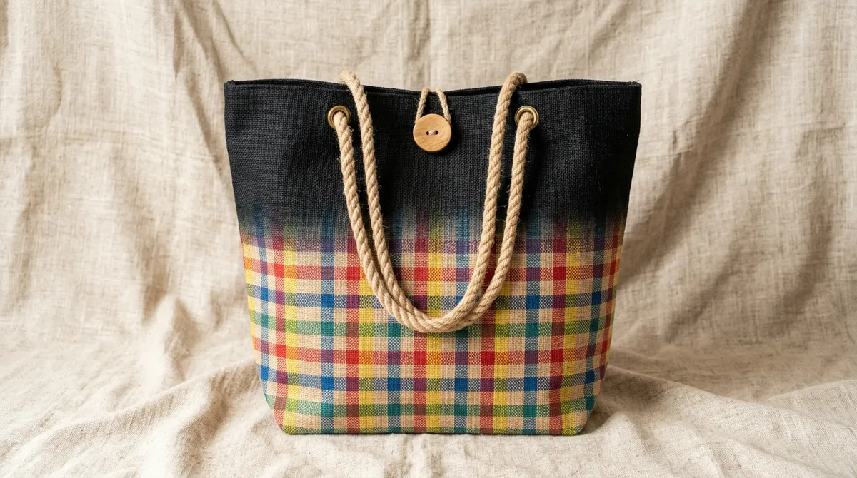 Laminated Jute Bags Manufacturer India — PP laminated jute bags from Vadalo Ventures