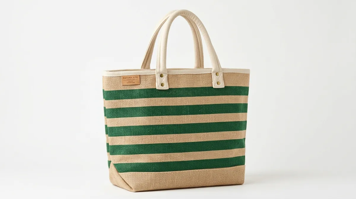 Laminated Jute Bags Manufacturer India — PP laminated jute bags from Vadalo Ventures