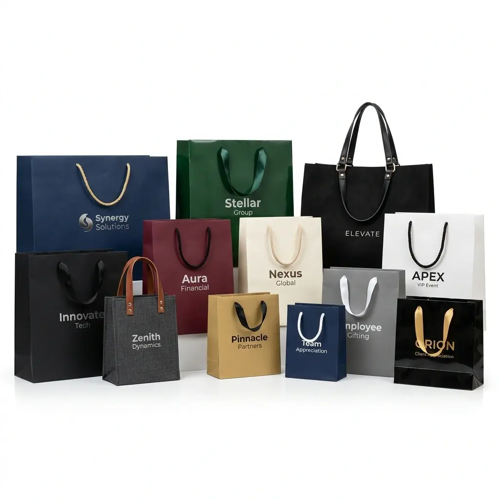 Corporate Gift Bags Manufacturer India — branded corporate gift bags from Vadalo Ventures